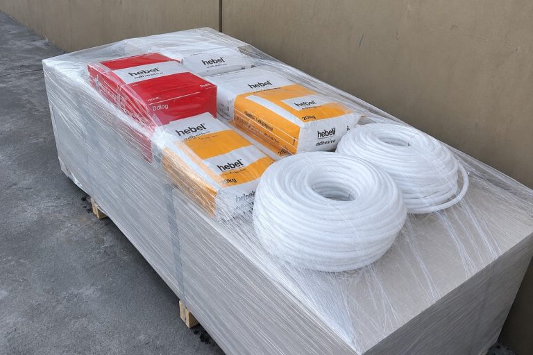 Closed Cell Foam Backer Rod supplied with Hebel AAC panel installation material
